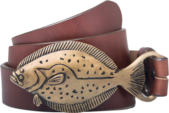 The Flounder Belt Buckle - Wallet (1024x650), Png Download