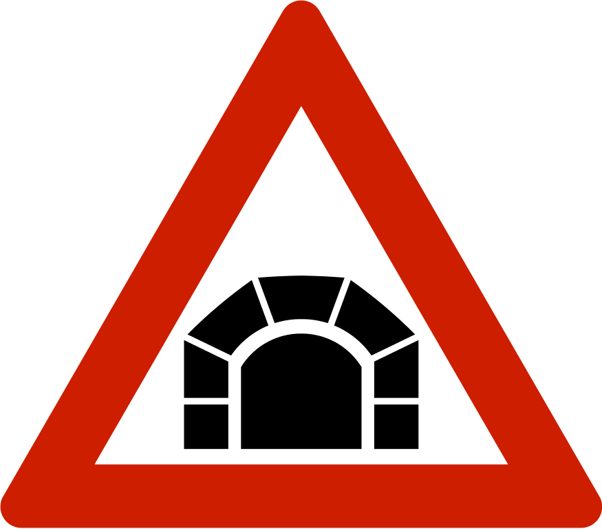Norwegian Road Sign - Cross Road Ahead Sign (875x768), Png Download