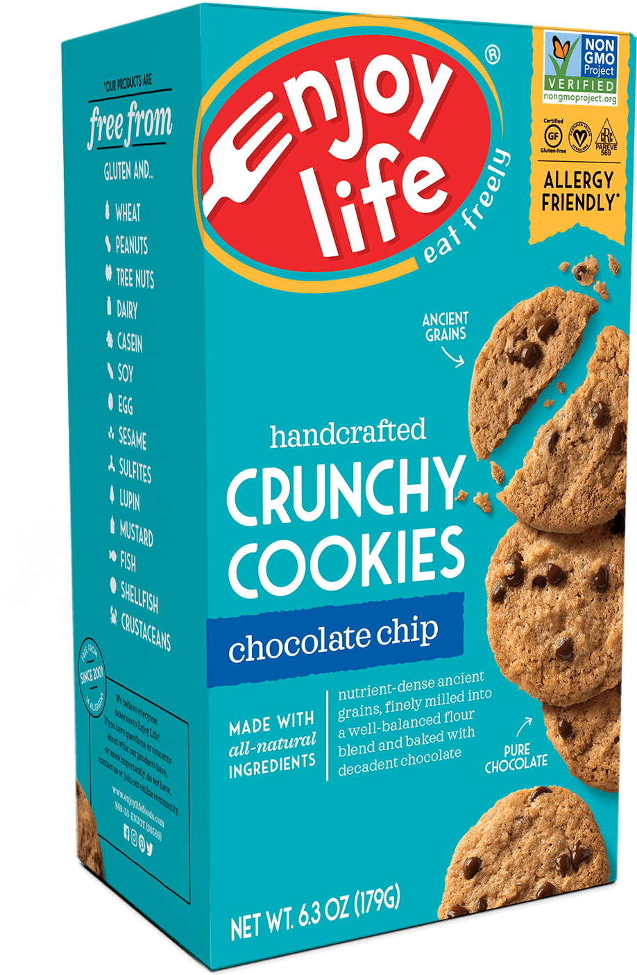 Download Enjoy Life Chocolate Chips PNG Image with No Background