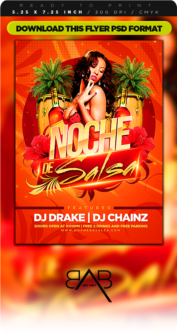 590 X 1119 5 - Noche De Salsa Flyer (590x1119), Png Download