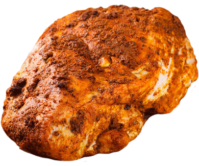 Smoked Paprika Chicken Breast - Rye Bread (800x533), Png Download