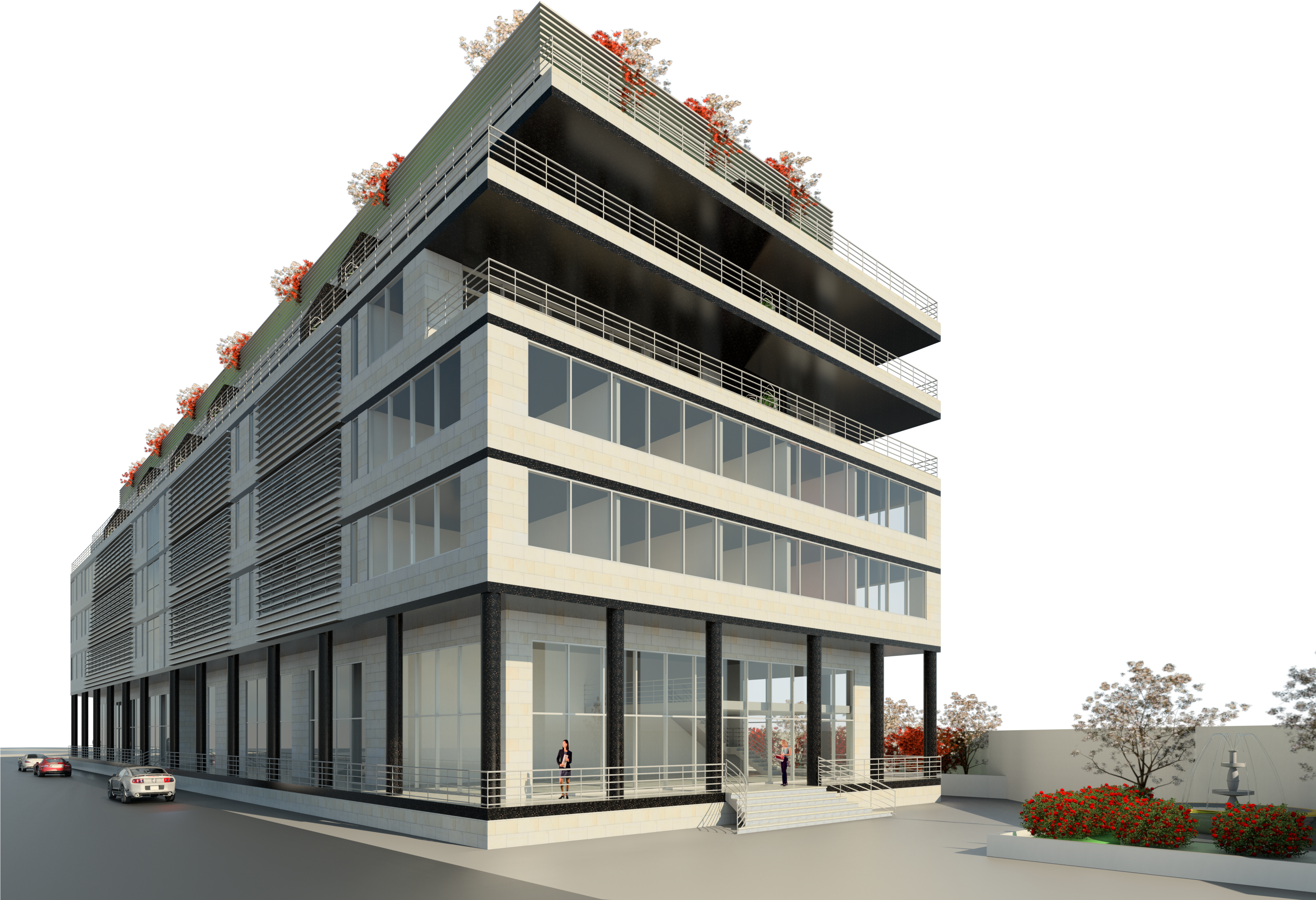 7 View - Brutalist Architecture (4000x2831), Png Download