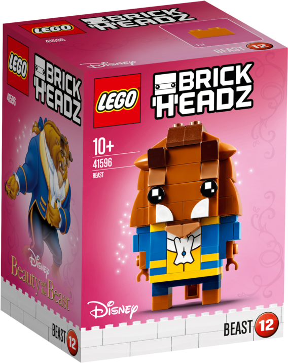 Lego Brick Headz Beast - Lego Brickheadz Beast (978x714), Png Download