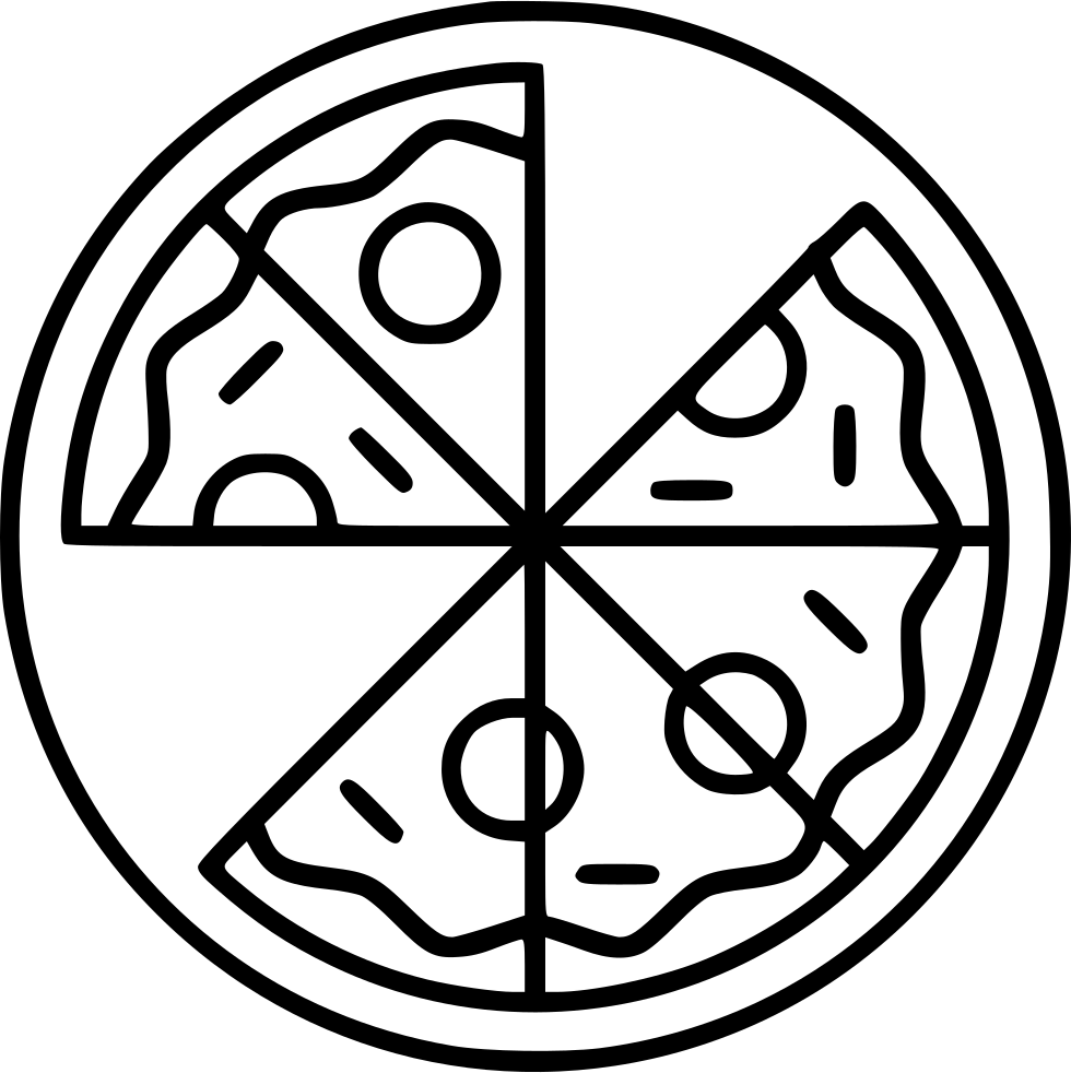Download Download Clipart Black And White Download Pizza Svg Whole 7 7 Fraction Png Image With No Background Pngkey Com