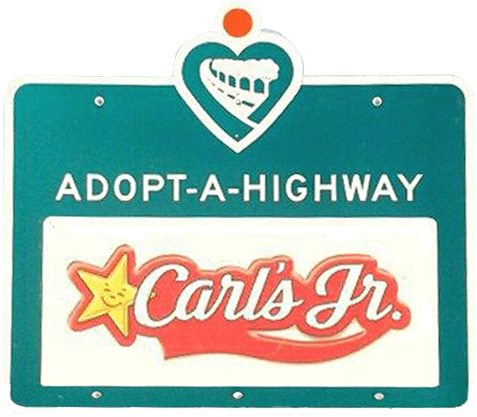Adopt A Highway California - Death Valley (1154x423), Png Download