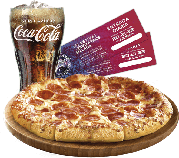 Entrada Gamepolis - Coca Cola (598x608), Png Download