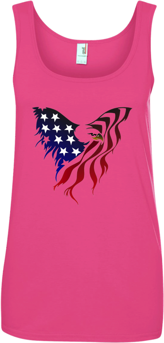 American Flag Eagle Women 039 S Tank Top - Active Tank (1155x1155), Png Download