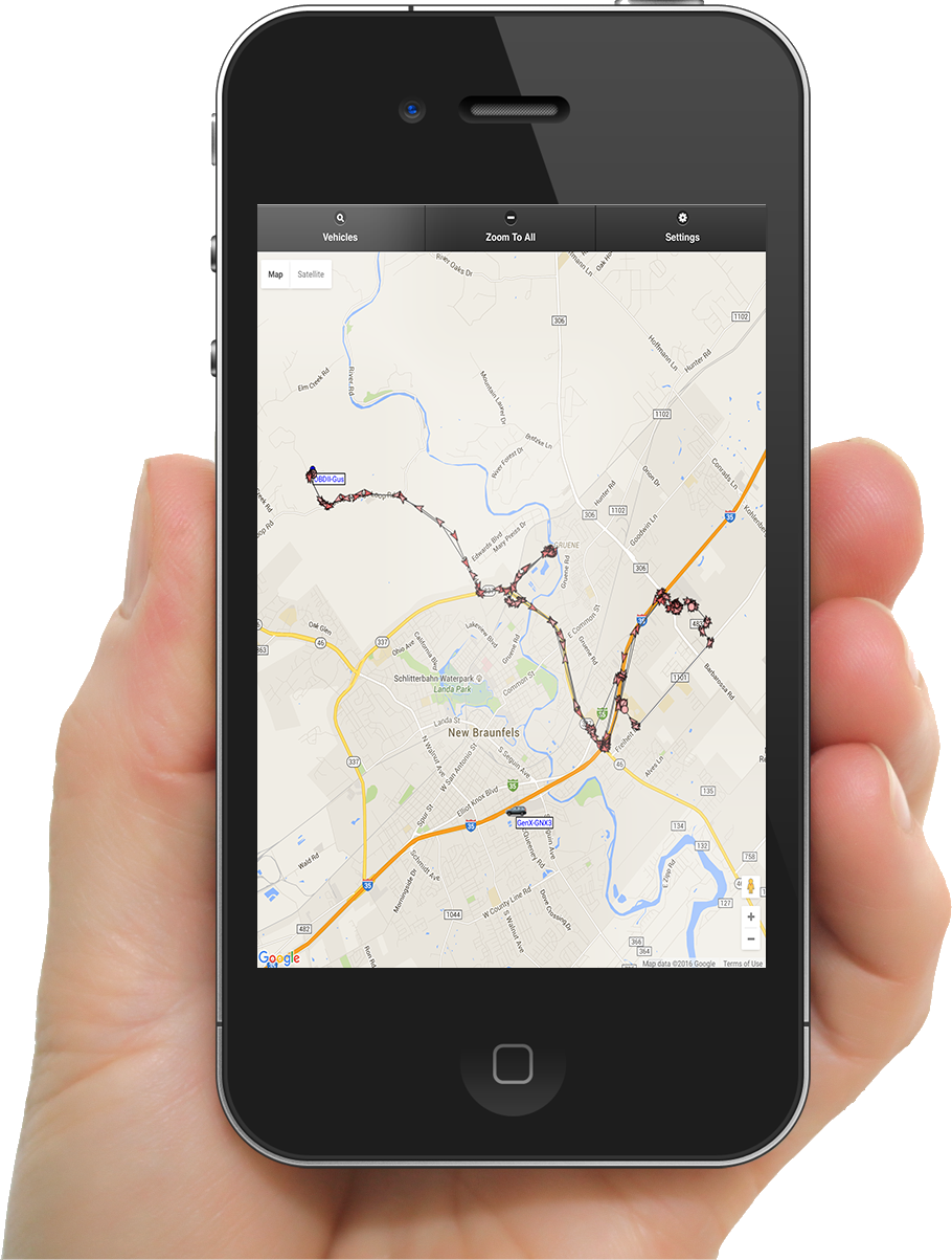 Is There A Mobile Gps Tracking App Brian Dziuk - Holding Iphone Background Transparent (910x1203), Png Download