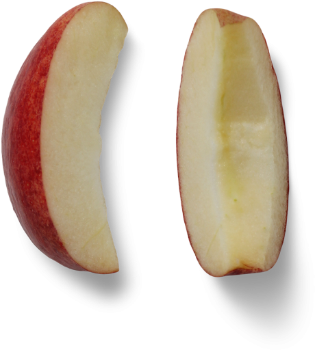 Sliced Apple - Matoke (866x650), Png Download