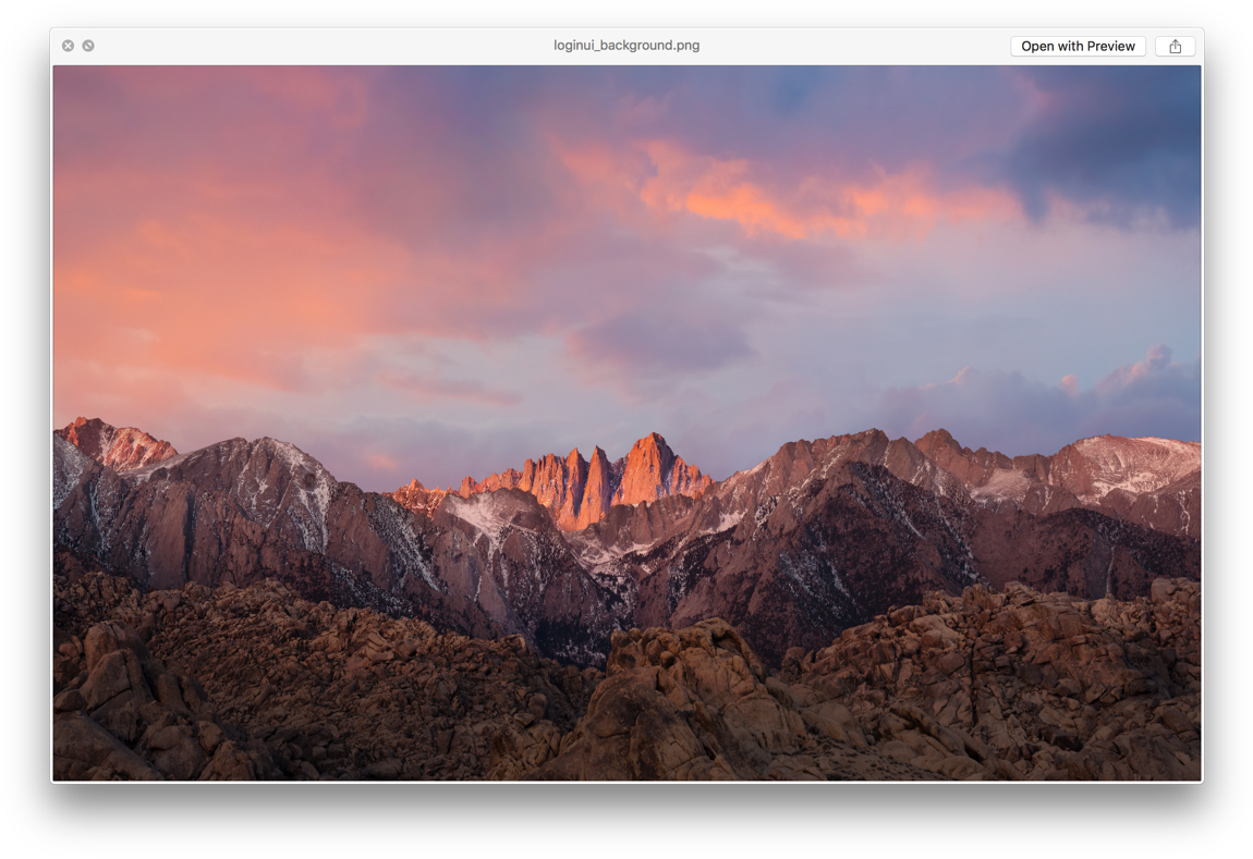 Mac Os High Sierra (1163x800), Png Download