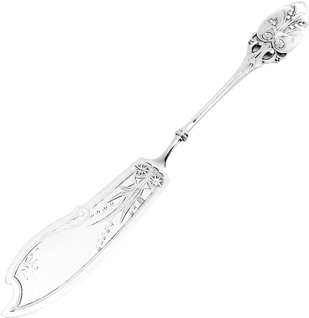 Lily Master Butter Knife Sterling Silver Gorham - Knife (645x645), Png Download