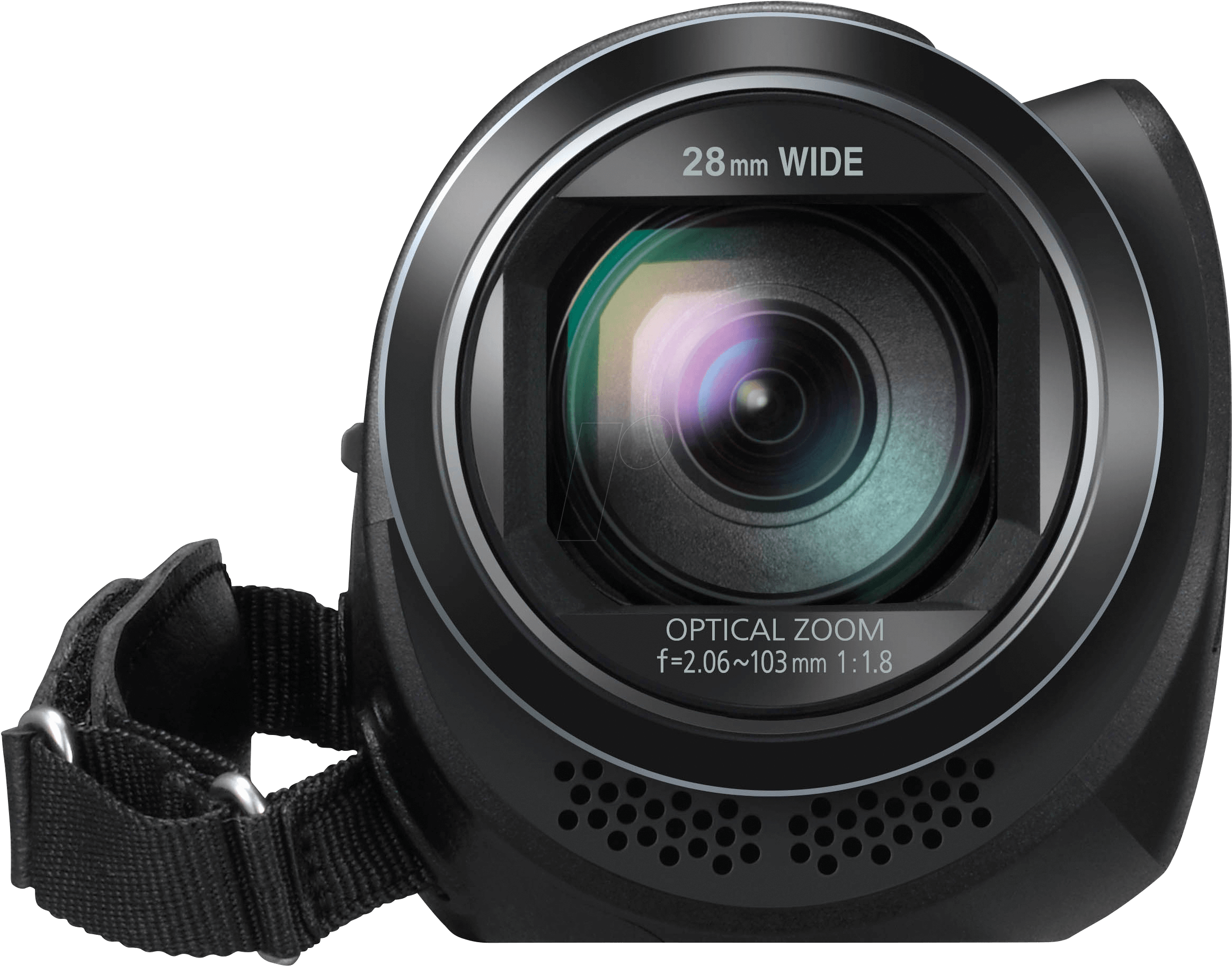 Full Hd Camcorder Panasonic Hc V380eg K - Panasonic Hc V380k (2416x1922), Png Download