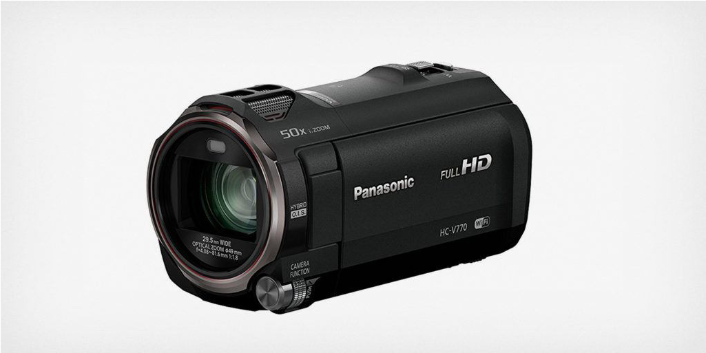 1 - Panasonic Hc V770 Hd Camcorder (1280x720), Png Download
