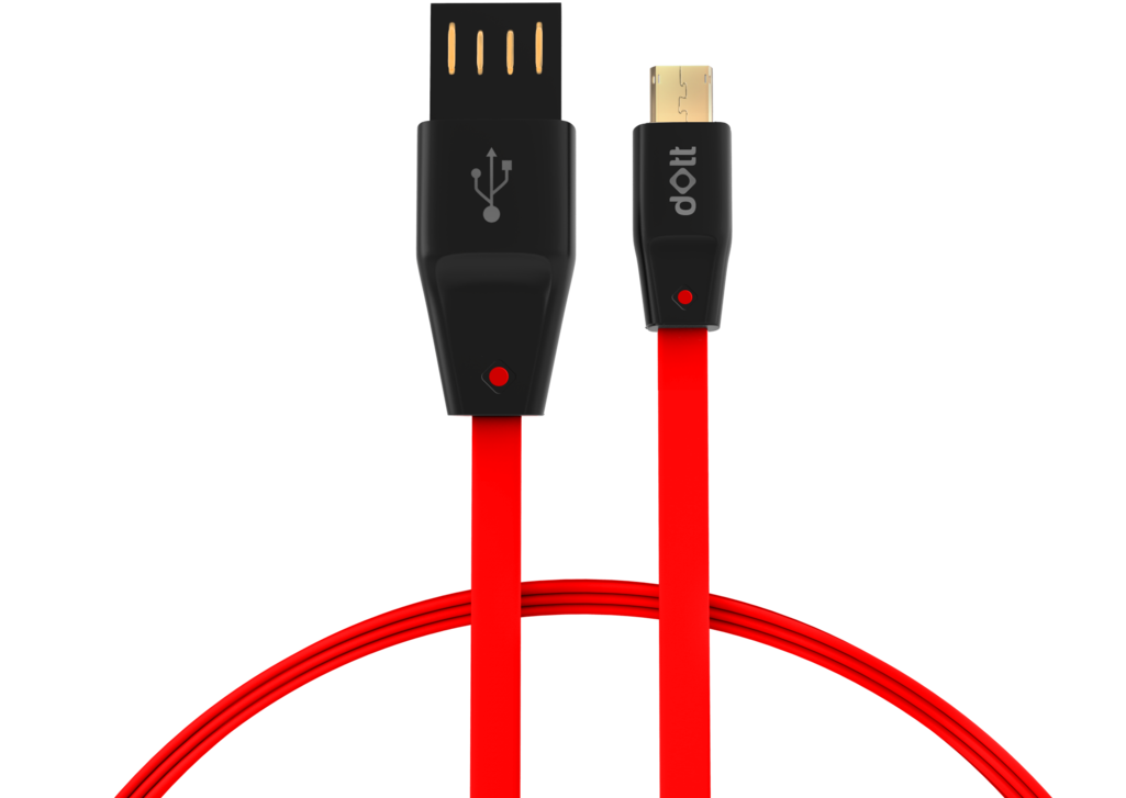 Flippy Reversible Micro Usb Cable - Dott Cable (1024x762), Png Download
