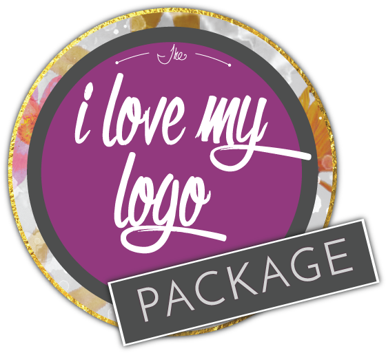 I Love My Logo Package - Calligraphy (586x586), Png Download