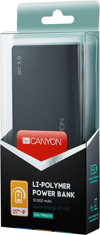 Rs11188 Cnd Tpbqc10b Package - Quick Charge (1280x1280), Png Download