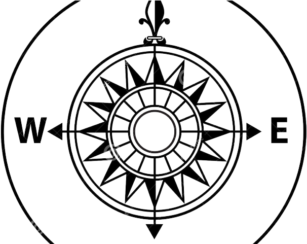 Direction Clipart Compus - Compass (640x480), Png Download