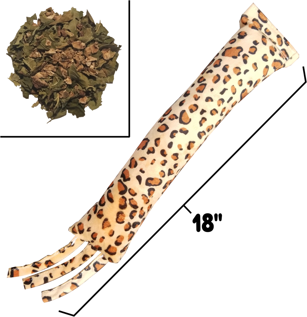 Leopard Kick Stick With Tassels - Leopard (1024x1024), Png Download