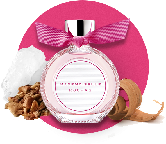 Delicate And Confident - Rochas Mademoiselle (581x536), Png Download