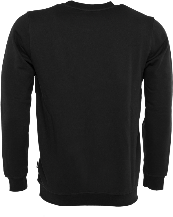 Black Crew Neck Sweater Black Black Crew Neck Sweater - Carhartt K228 Blk (800x800), Png Download