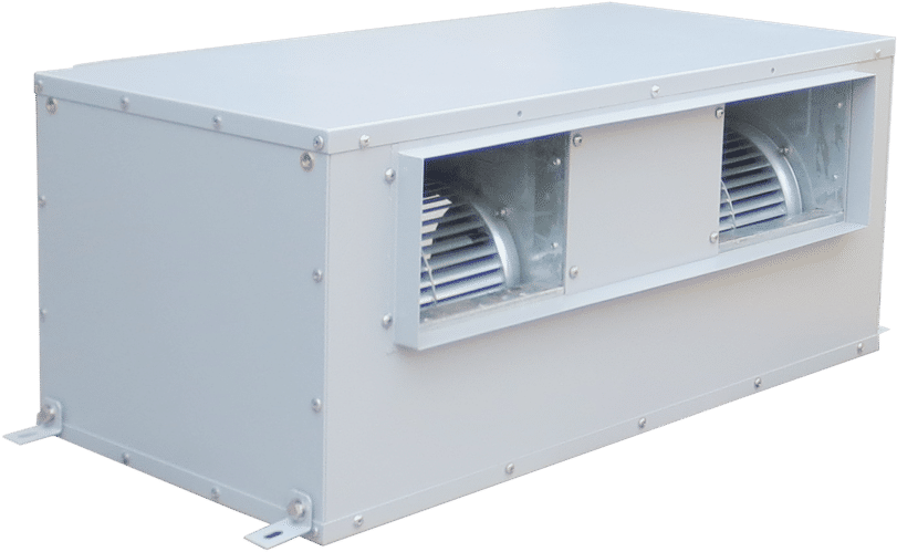 Active Split Ducting Super Cooler - Electric Fan (1000x637), Png Download