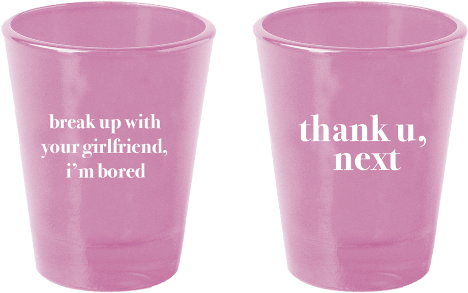 Thank U, Next Shot Glass Set I Digital Album - Cup (1024x1024), Png Download