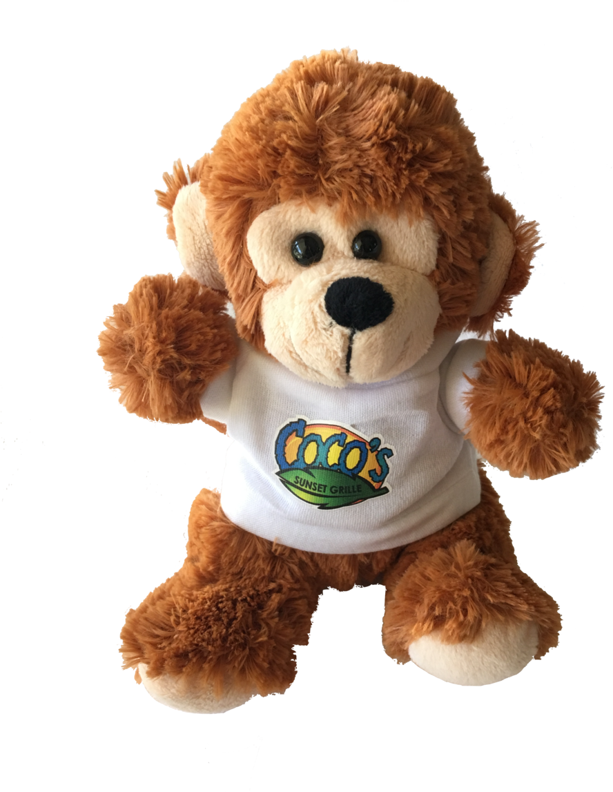 Monkey - Stuffed Toy (1000x1146), Png Download