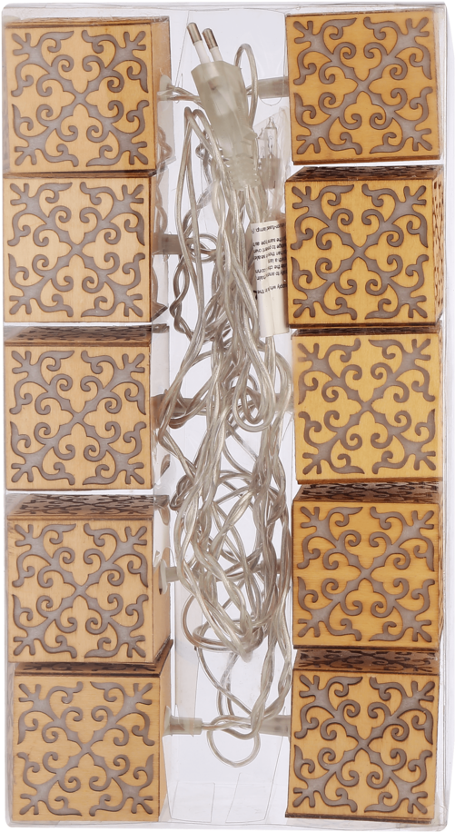 Square Shape Led String Light - Home Door (640x960), Png Download