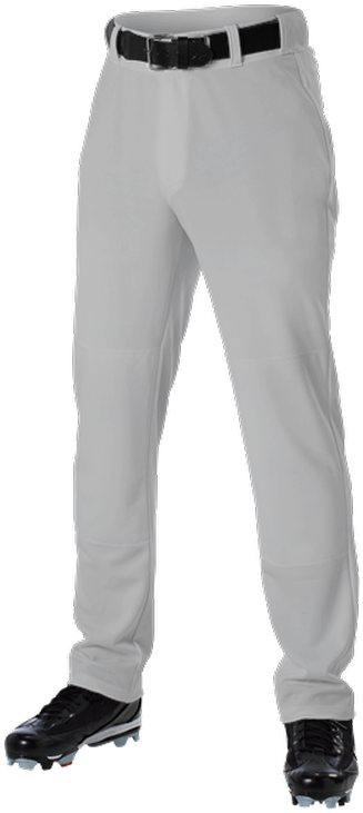 Youth Baseball Pant - Grey Baseball Pants Png (625x750), Png Download