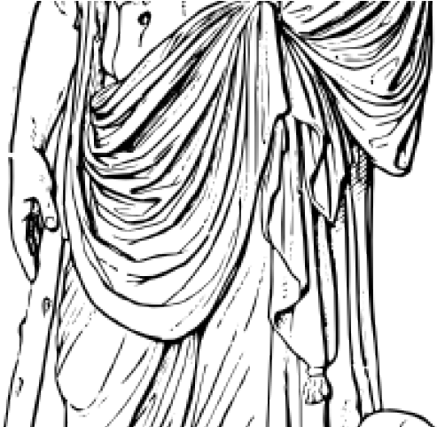 Statue Clipart Roman Bust - Greek God Hades Drawing (640x480), Png Download