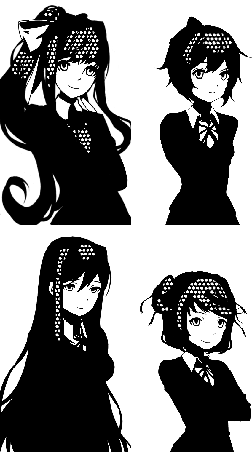 Imagedoki Doki Literature Club Confidant Artwork - Persona Monika (882x1534), Png Download