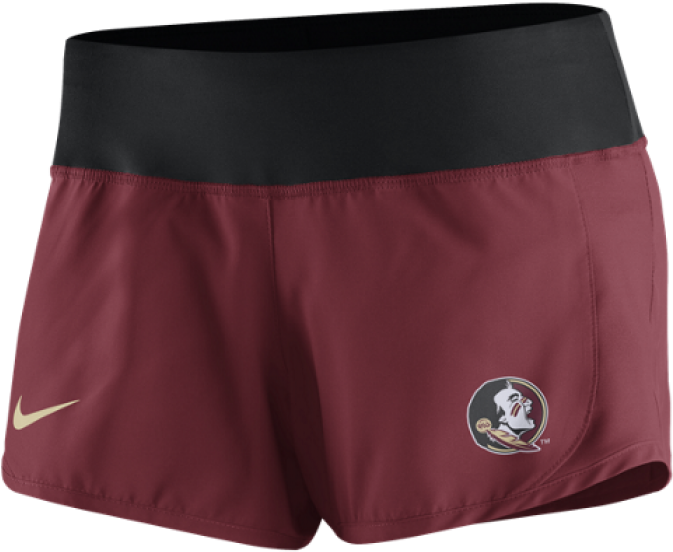 Nike Women's 2016 College Gear Up Crew Shorts With - Board Short (700x700), Png Download