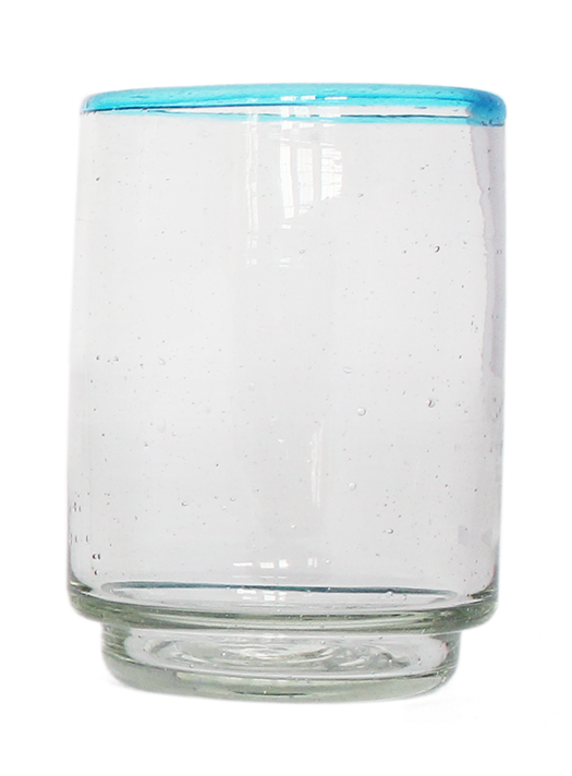 Aqua Rim Med Stacking Glass - Pint Glass (1024x1024), Png Download