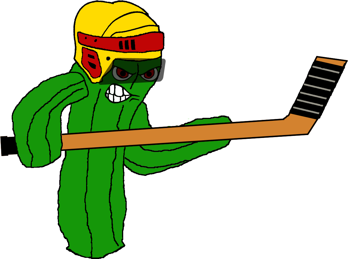 Ice Skating Cactus (1356x951), Png Download