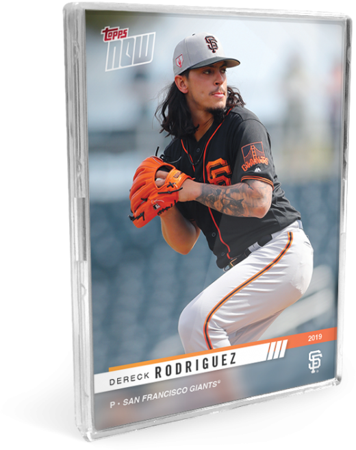 2019 San Francisco Giants Topps Now® Road To Opening - College Baseball (700x700), Png Download