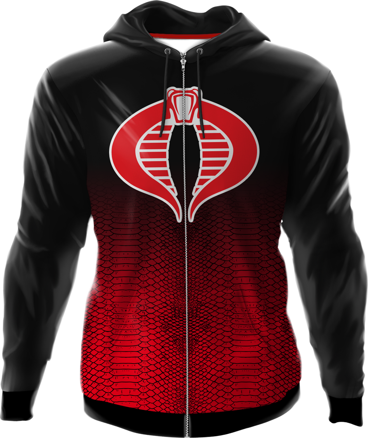 Icon Fade Activewear Gi Joe Cobra Commander Premium - Gi Joe Cobra (1259x1500), Png Download