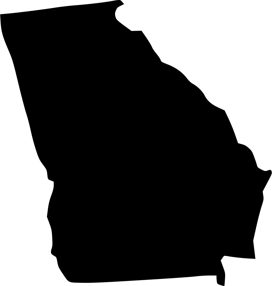Png File Svg - Shape Of Georgia - Free Transparent PNG Download - PNGkey