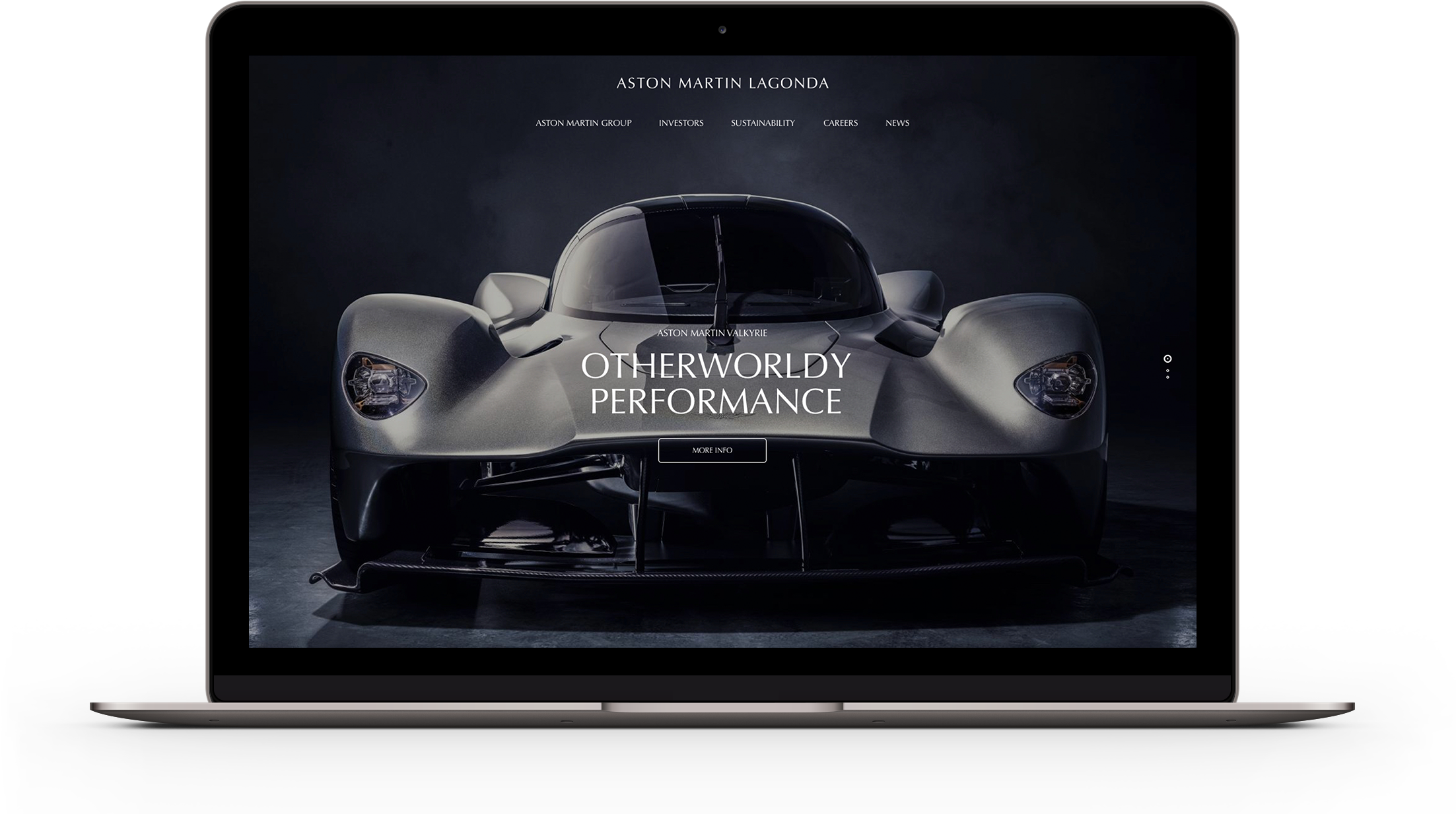 Design The New Aston Martin Lagonda Corporate Website - Aston Martin (2224x1368), Png Download