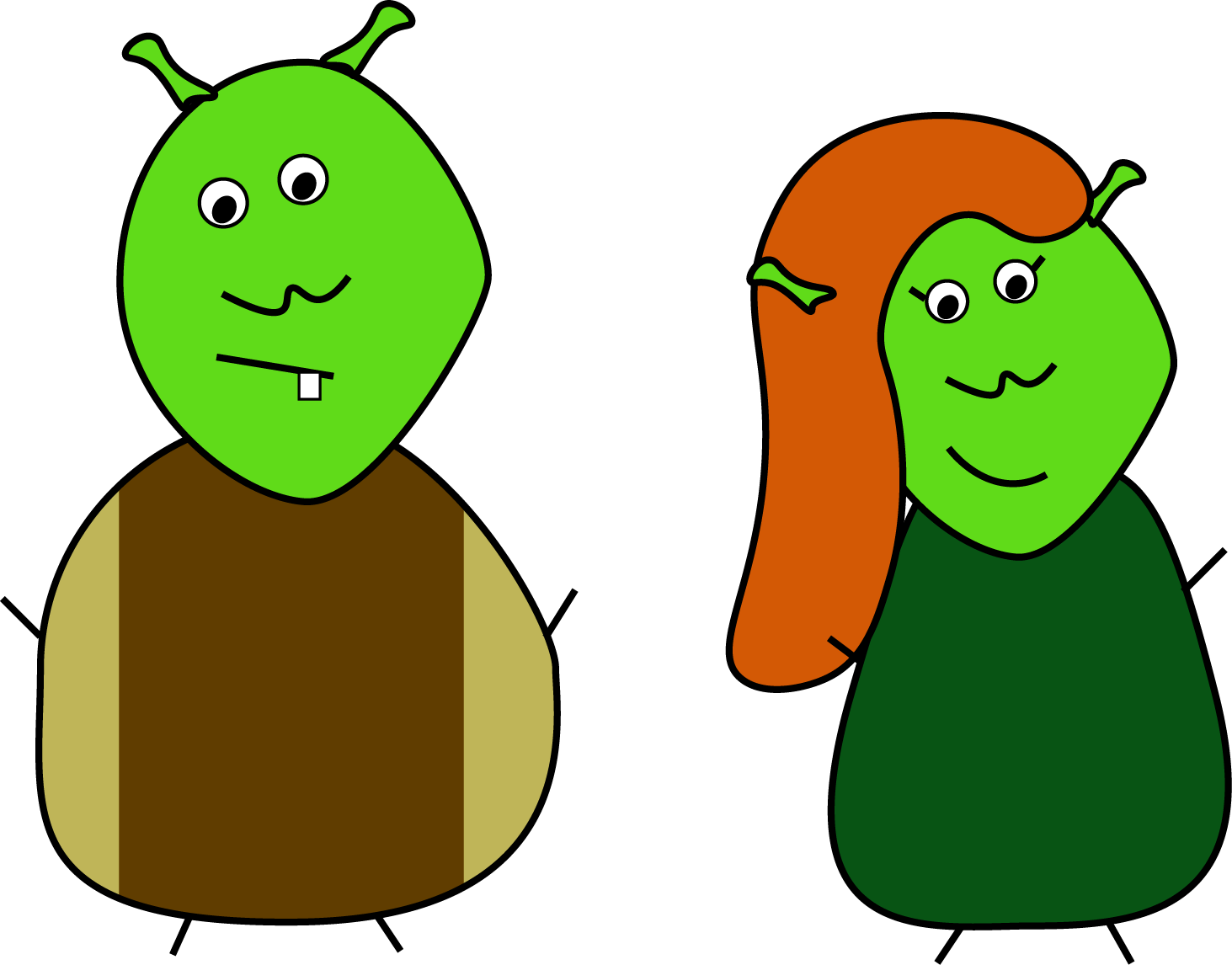 So Shrek Can Tell Fiona Everything - Kids (1463x1146), Png Download