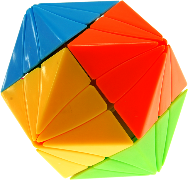 Evil Eye I Dodecahedron - Origami (640x640), Png Download