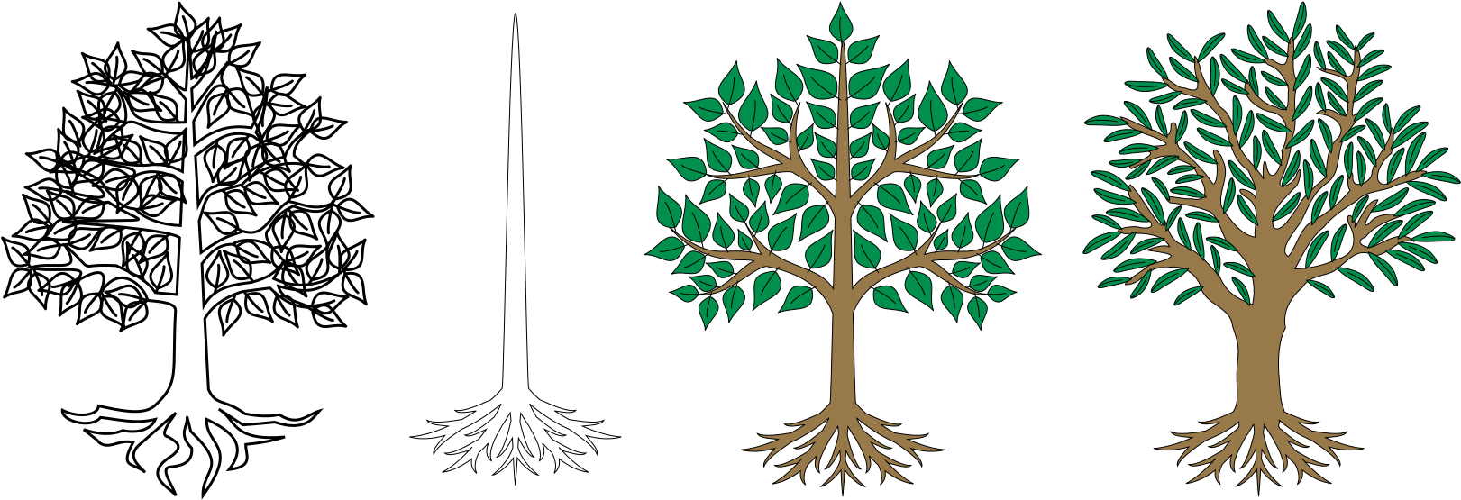 Arbolitos Png (1650x700), Png Download