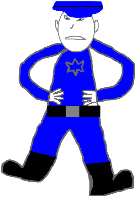 Cop Clipart Transparent - Cartoon (1000x1000), Png Download