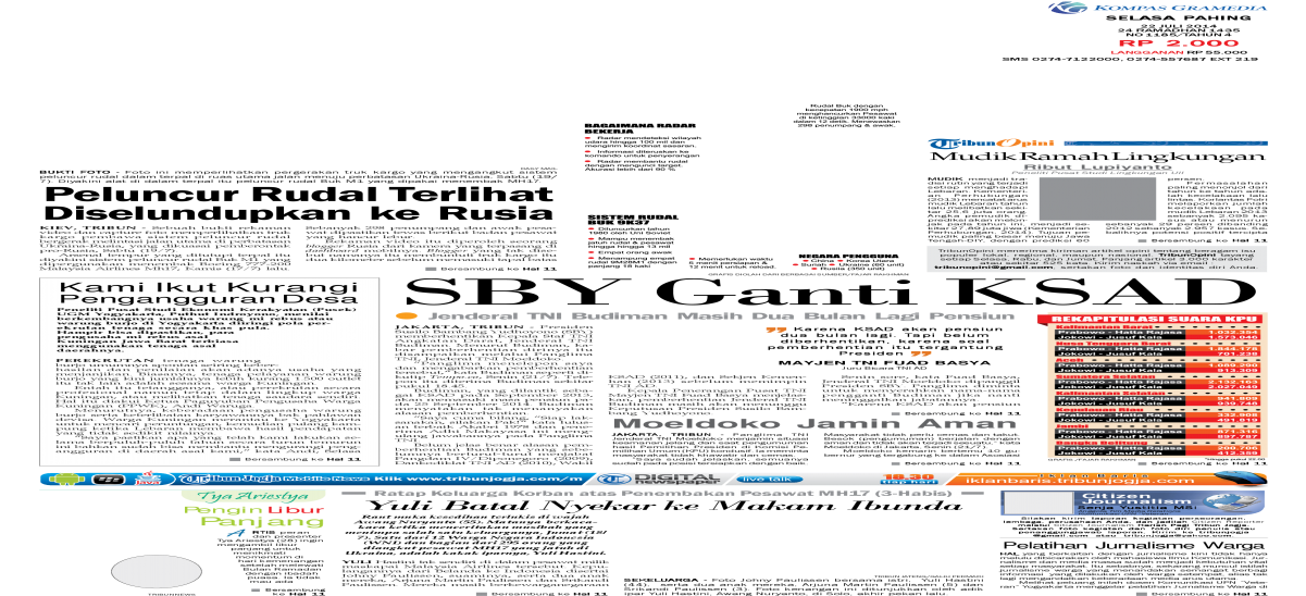 Tribunjogja - Web Page (1200x630), Png Download