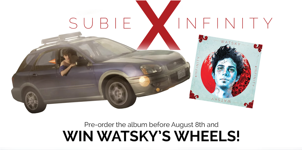 *preorder X Infinity By Watsky And Enter For A Chance - Watsky Subaru (1020x520), Png Download