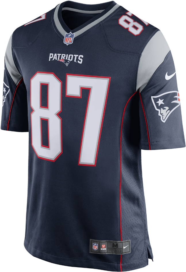 Nike Nfl New England Patriots Men's Football Home Game - Patriots Super Bowl Liii Jersey (1000x1000), Png Download