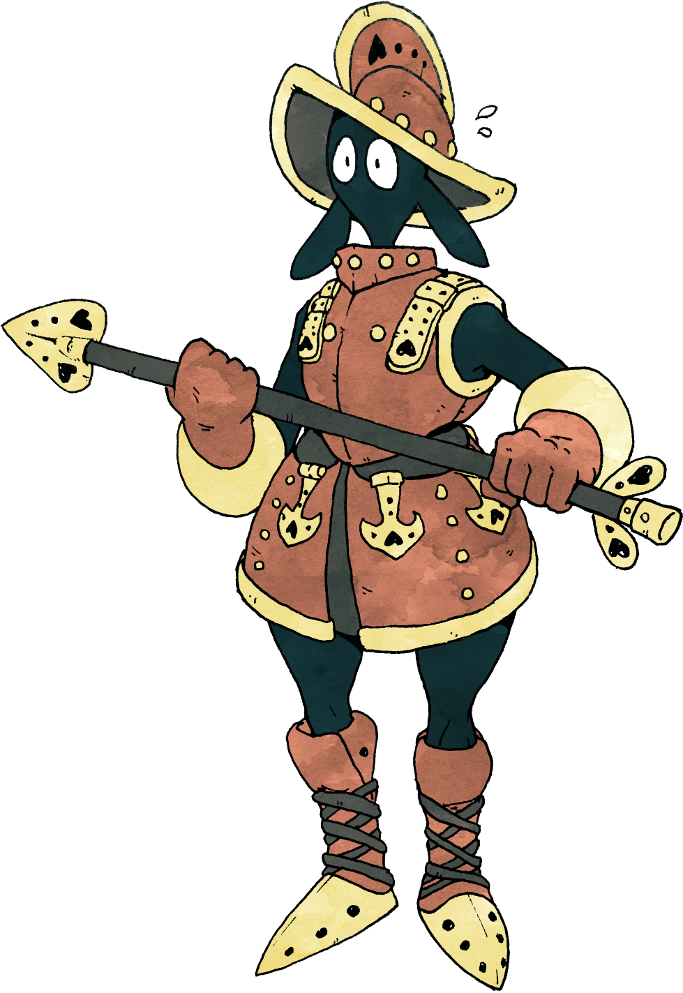 “ Guard Of The Heart A Sensitive Knight Lady ” - Cartoon (1029x1490), Png Download