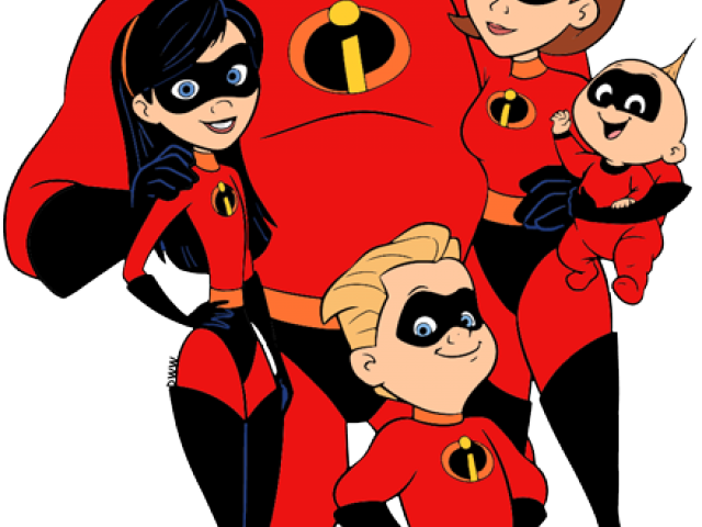 The Incredibles Clipart Family - Incredibles Transparent (640x480), Png Download