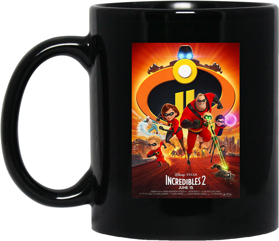 The Incredibles 2 Poster Disney - فيلم Incredibles 2 (1155x1155), Png Download