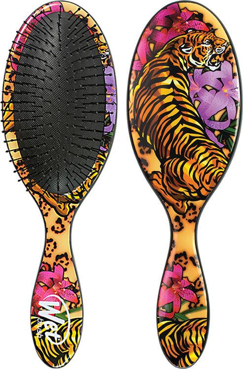 Wet Brush Sleeve Tattoo (493x750), Png Download