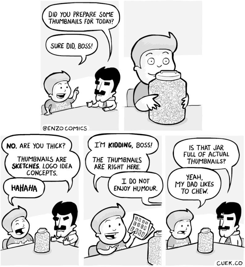 Dio You Prepare Some Thumbnails For Todmcuek - Cartoon (811x890), Png Download